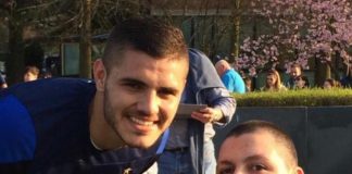 Inter – Eintracht 0 – 1 Mauro Icardi con Riccardo Di Lella