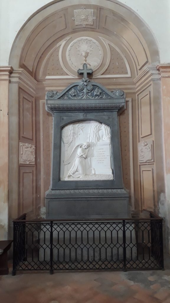Tomba monumentale del Conte Luigi Castiglioni (Milano, 1757-1832).