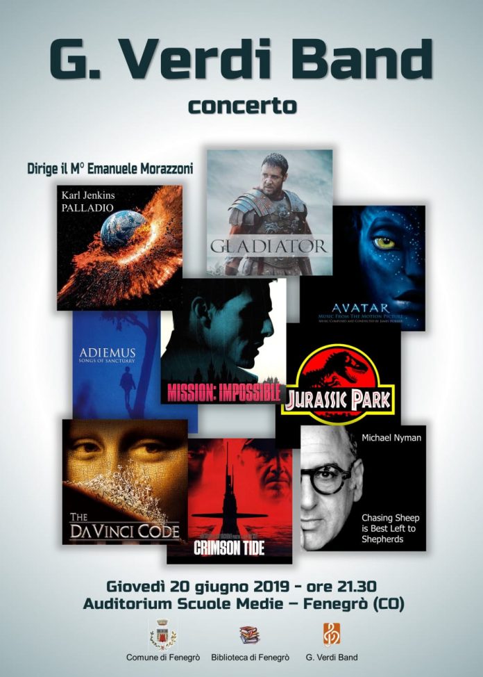 2019_06_g_verdi_band_in_concerto G. Verdi Band in concerto - locandina