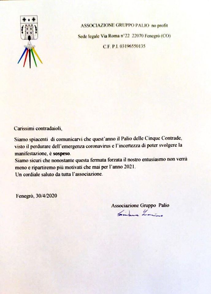 2020_05_02_Gruppo_Palio_rinvio_edizione_2020 Lettera del "GRuppo Palio": l'edizione 2020 è rinviata.