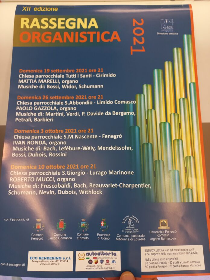 20210911_170229 Rassegna organistica 2021 - locandina