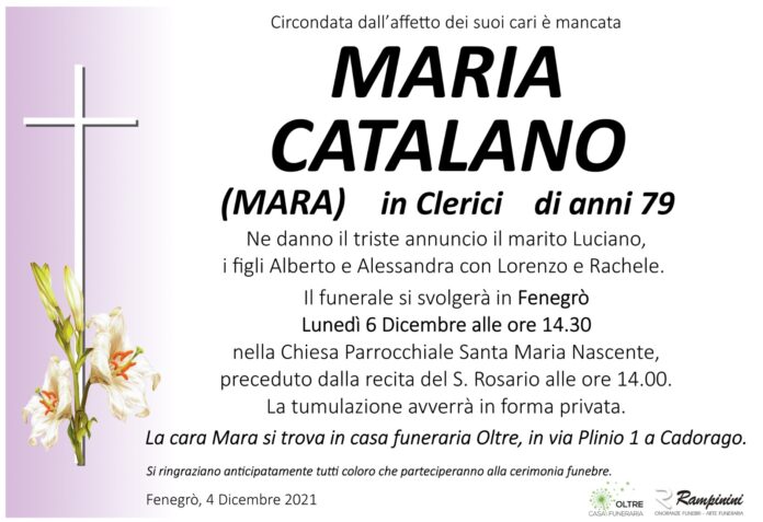 IMG-20211204-WA0001_Maria_Catalano Maria Catalano ci ha lasciati.