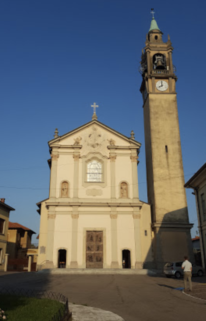 2022_03_27_Chiesa_di_Santa_Maria_Nascente_a_Fenegro Chiesa parrocchiale di Santa Maria Nascente in Fenegrò. Immagine di repertorio.