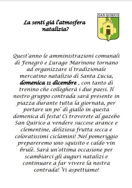 2022_12_03_San_Quirico_mercatino_di_Natale Contrada San Quirico - il mercatino di Santa Lucia. Invito.