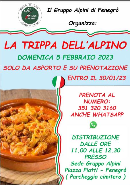 2022_01_14_la_trippa_dell_alpino La trippa dell'Alpino. Locandina.