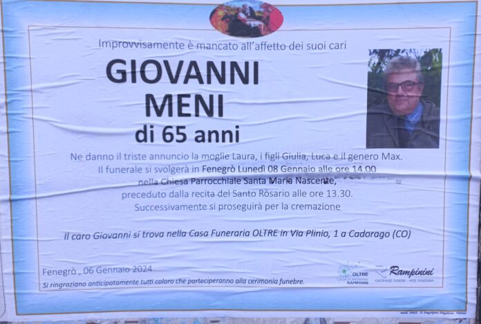 20240108_084553 Giovanni Meni ci ha lasciati.