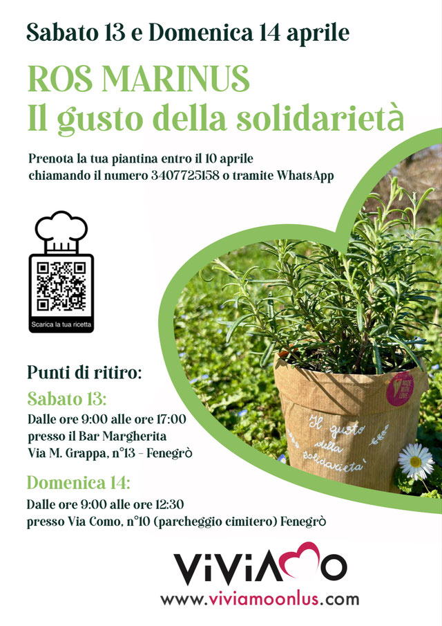 IMG-20240413-WA0000 Ros Marinus - Il gusto della solidarietà - 13 e 14 aprile 2024 - Locandina.