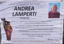Ci ha lasciati Andrea Lamperti Andrea Lamperti ci ha lasciati.