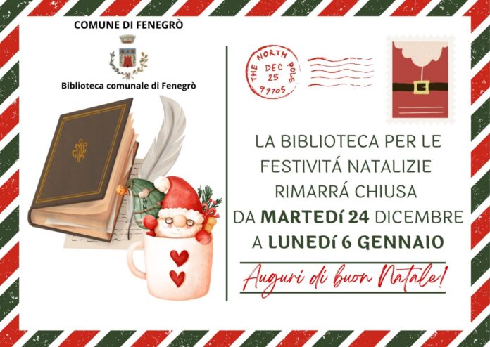 2024_12_05_Biblioteca_chiusa_per_feste Biblioteca chiusa per le festività natalizie - Avviso.