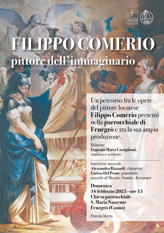 Filippo Comerio pittore dell'immaginario - Locandina