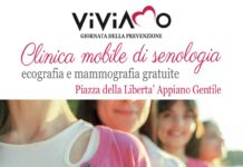 Giornata della prevenzione domenica 6 aprile ad Appiano Gentile con ViviAmo. ViviAmo - Giornata della prevenzione - Locandina.