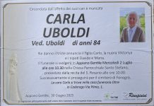 Ci ha lasciati Carla Uboldi Carla Uboldi ci ha lasciati.