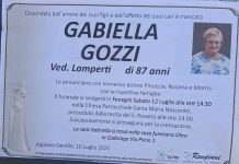 Ci ha lasciati Gabriella Gozzi Gabriella Gozzi ci ha lasciati.