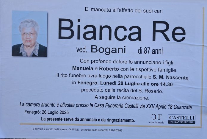 20250729_092033 Bianca Re ci ha lasciati.